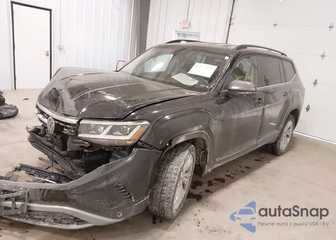 2021 Volkswagen Atlas 3.6L V6 Se W/Technology from USA, damaged, VIN 1V2HR2CA7MC518215